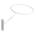 Ballhalter  30 cm fr 1 Gymnastikball bis max. 85 cm, wei