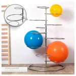 Gymnastikballstnder fr 10 Blle