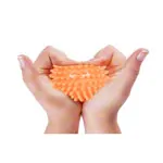 Igel-Ball,  6 cm, neon-orange, soft