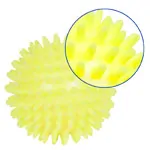 Igel-Ball,  8 cm, neon-gelb, soft