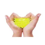 Igel-Ball,  8 cm, neon-gelb, soft