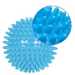 Igel-Ball,  10 cm, neon-blau, soft