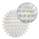 Igel-Ball,  6 cm, lichtgrau, hart