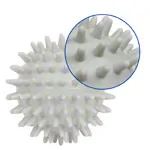 Igel-Ball,  7 cm, hellgrau, hart