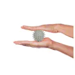Igel-Ball,  7 cm, hellgrau, hart