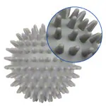 Igel-Ball,  8 cm, grau, hart