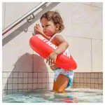 Freds Schwimmtrainer Classic Schwimmhilfe, rot 6-18 kg (1/4-4 Jahre)