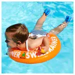 Freds Schwimmtrainer Classic Schwimmhilfe, orange 15-30 kg (2-6 Jahre)