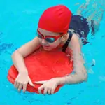BECO Schwimmbrett Junior aus PE-Schaum, 34 x 21 x 3 cm