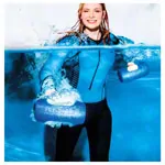 BECO AquaHantel BEbell M, leicht, blau, Paar