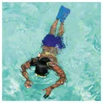 BECO Schwimmflossen, Gr. 30-33, blau