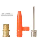 Fuluftpumpe inkl. Manometer, 2 Zylinder