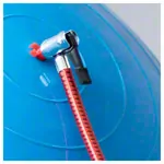 Fuluftpumpe inkl. Manometer, 2 Zylinder