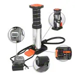 Minifupumpe mit digitalem Manometer inkl. Satteltasche
