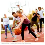 Abbildung zeigt Basketballnetz aus PE, 6 mm