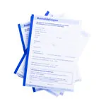Abbildung zeigt Anmeldung, 5 Blcke  50 Blatt (250 Bltter), DIN A5