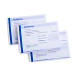 Abbildung zeigt Quittungsblock durchschreibend, 5 Blcke  50 Stze, DIN A6 quer