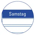 Terminplaner, 2 Spalten, 15-Min.-Takt, Montag - Samstag, 30x30 cm