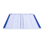 Abbildung zeigt Terminplaner, 2 Spalten, 15-Min.-Takt, Montag - Freitag, A4