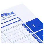 Abbildung zeigt Terminplaner, 2 Spalten, 15-Min.-Takt, Montag - Freitag, A4