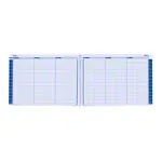 Abbildung zeigt Terminplaner, 4 Spalten, 20-Min.-Takt, Montag - Samstag, A3 quer