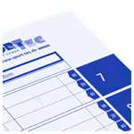 Abbildung zeigt Terminplaner, 4 Spalten, 20-Min.-Takt, Montag - Samstag, A3 quer