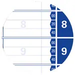Terminplaner, 2 Spalten, 20-Min.-Takt, Montag - Freitag, A4