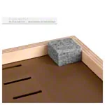 Karteitrog-Set, 202-tlg., aus Holz fr max. 1500 Karten (A5) inkl. 200 Karteikarten & Register,