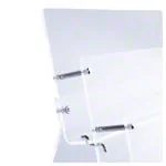 Abbildung zeigt Gutscheinaufsteller 4-fach aus Acrylglas