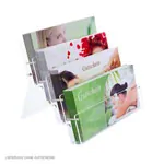 Abbildung zeigt Gutscheinaufsteller 4-fach aus Acrylglas