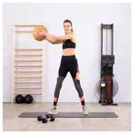 Medizinball aus Leder,  30 cm, 5 kg