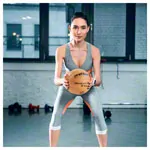 Medizinball-Set aus Leder 5-tlg., 1-5 kg