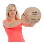 Medizinball-Set aus Leder 5-tlg., 1-5 kg