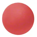 Moosgummiball, 4er Set:  62 mm, blau, grn, rot, gelb