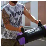 Gymstick Fitnessbag, 10 kg, lila,  22,5x55 cm