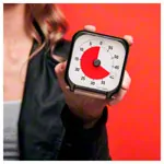 Time Timer Tischuhr mit akustischem Signal, 60 Min., klein, 7,5x7,5 cm