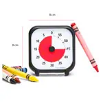 Time Timer Tischuhr mit akustischem Signal, 60 Min., klein, 7,5x7,5 cm