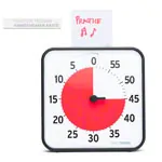 Time Timer Tischuhr mit akustischem Signal, 60 Min., mittel, 18x18 cm