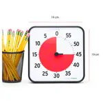 Time Timer Tischuhr mit akustischem Signal, 60 Min., mittel, 18x18 cm