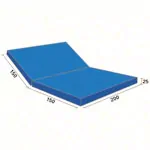Weichbodenmatte RG 20, 300x200x25 cm, klappbar
