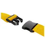 Wandbefestigungsgurt Standard fr Turnmatten 4 m x 50 mm (L x B), mit Schnellsteckverschluss, gelb