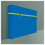 Wandbefestigungsgurt Standard fr Turnmatten 4 m x 50 mm (L x B), mit Schnellsteckverschluss, gelb