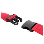 Wandbefestigungsgurt Standard fr Turnmatten 6 m x 50 mm (L x B), mit Schnellsteckverschluss, rot