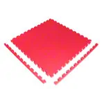 Abbildung zeigt Vario-Top Gymnastikmatte, LxBxH 100x100x2,5 cm, rot