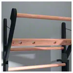 Abbildung zeigt NOHrD Sprossenwand Club-Sport, ausklappbar, 10 Sprossen, HxBxT 230x80x13 cm
