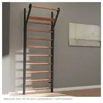 Abbildung zeigt NOHrD Sprossenwand Club-Sport, ausklappbar, 10 Sprossen, HxBxT 230x80x13 cm