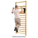 NOHrD Multi-Adapter Eiche Klimmzugbgel und Dipstation fr Sprossenwand