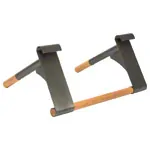 NOHrD Multi-Adapter Eiche Klimmzugbgel und Dipstation fr Sprossenwand