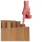 NOHrD Sitzhocker HedgeHock, Kirsche