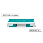 Abbildung zeigt REEBOK Step professional inkl. DVD, wei-trkis
